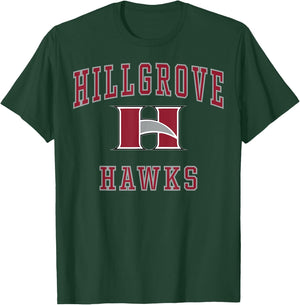 Hillgrove High School Hawks C1 T-Shirt - T-Shirt | Forest
