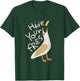 Hide Your Fries Funny Seagull Whimsical Food Humor T-Shirt - T-Shirt | Forest