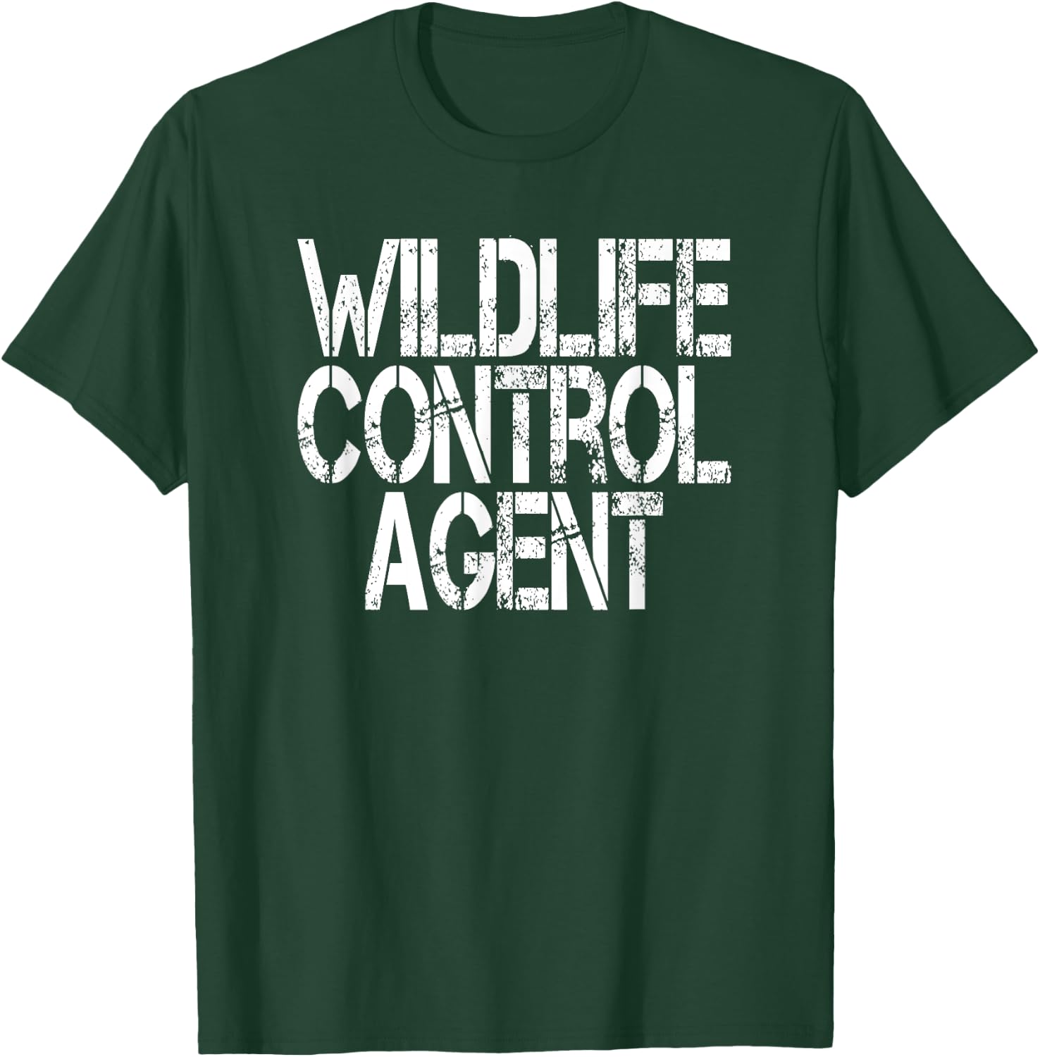 Wildlife Control Agent Halloween Costume Game Warden T-Shirt - T-Shirt | Forest