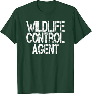 Wildlife Control Agent Halloween Costume Game Warden T-Shirt - T-Shirt | Forest