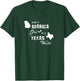 Just a Georgia girl in a Texas world t shirt printing T-Shirt - T-Shirt | Forest
