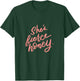She's Fierce Honey, Gay Pride, Feminism Gifts or Her T-Shirt - T-Shirt | Forest