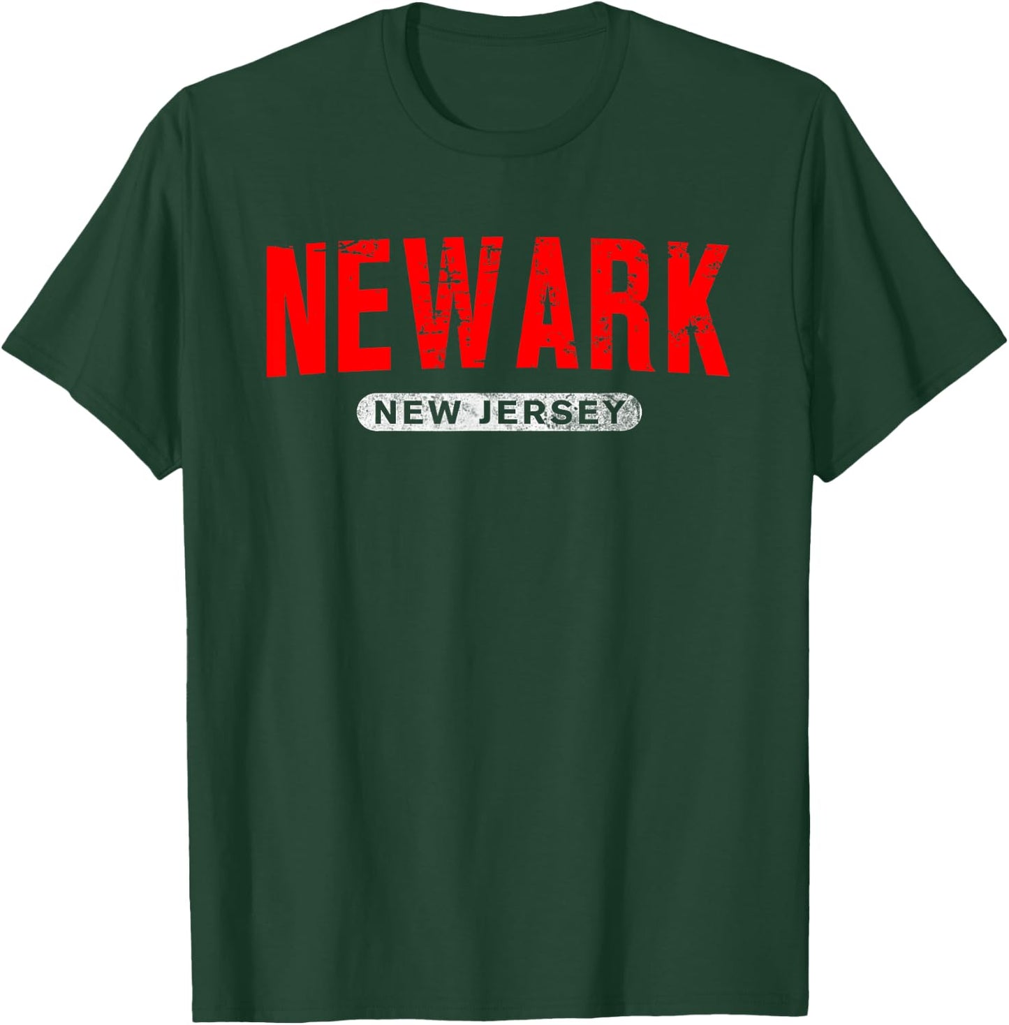 NEWARK NJ NEW JERSEY Funny USA City Roots Vintage Gift T-Shirt - T-Shirt | Forest