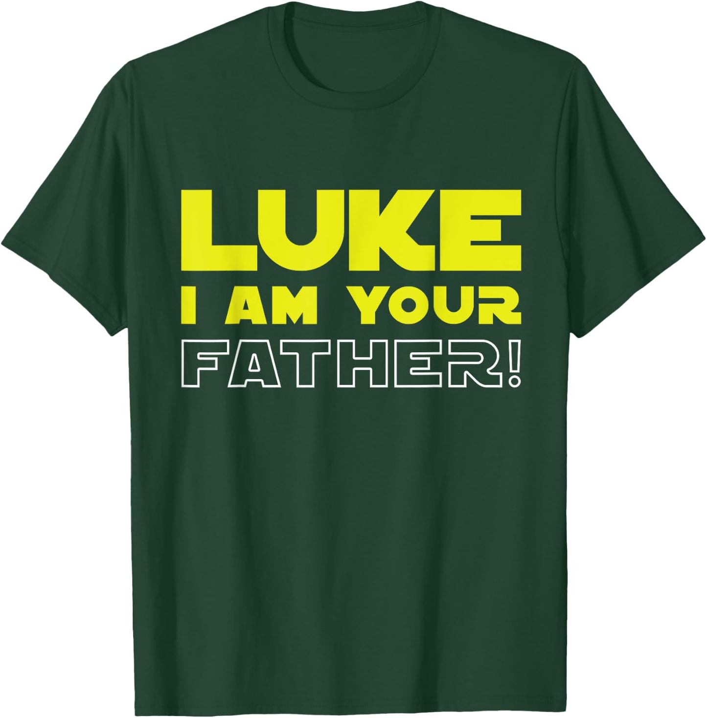 Great funny fathers day from Luke to his father T-Shirt - T-Shirt | Forest