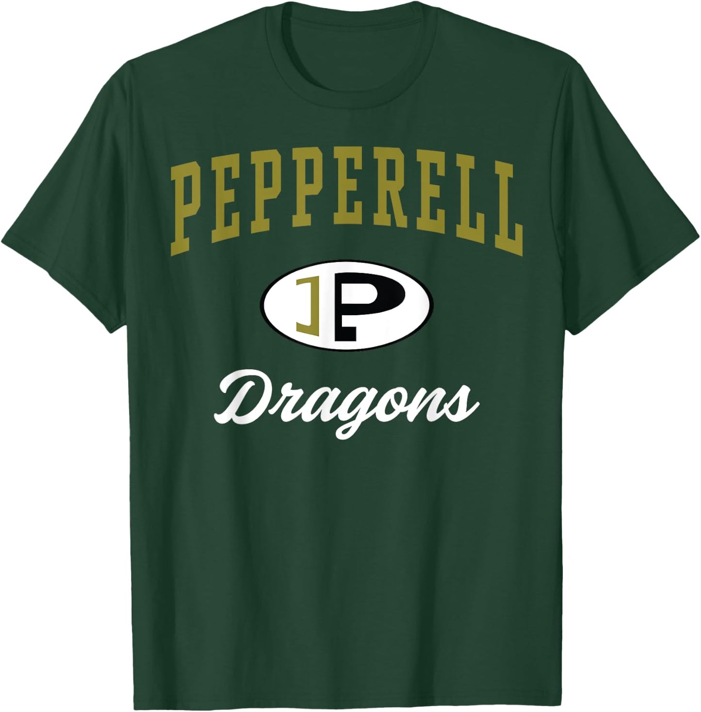 Pepperell High School Dragons C3 T-Shirt - T-Shirt | Forest