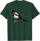 Eurasian Magpie Bird T Shirt T-Shirt - T-Shirt | Forest
