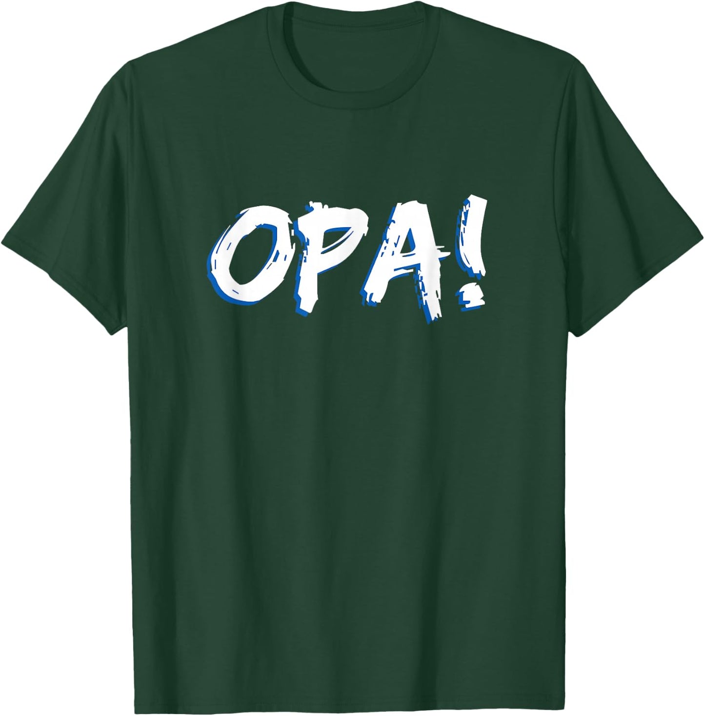 Grandpa Greek Celebration Party Greece National Pride T-Shirt - T-Shirt | Forest
