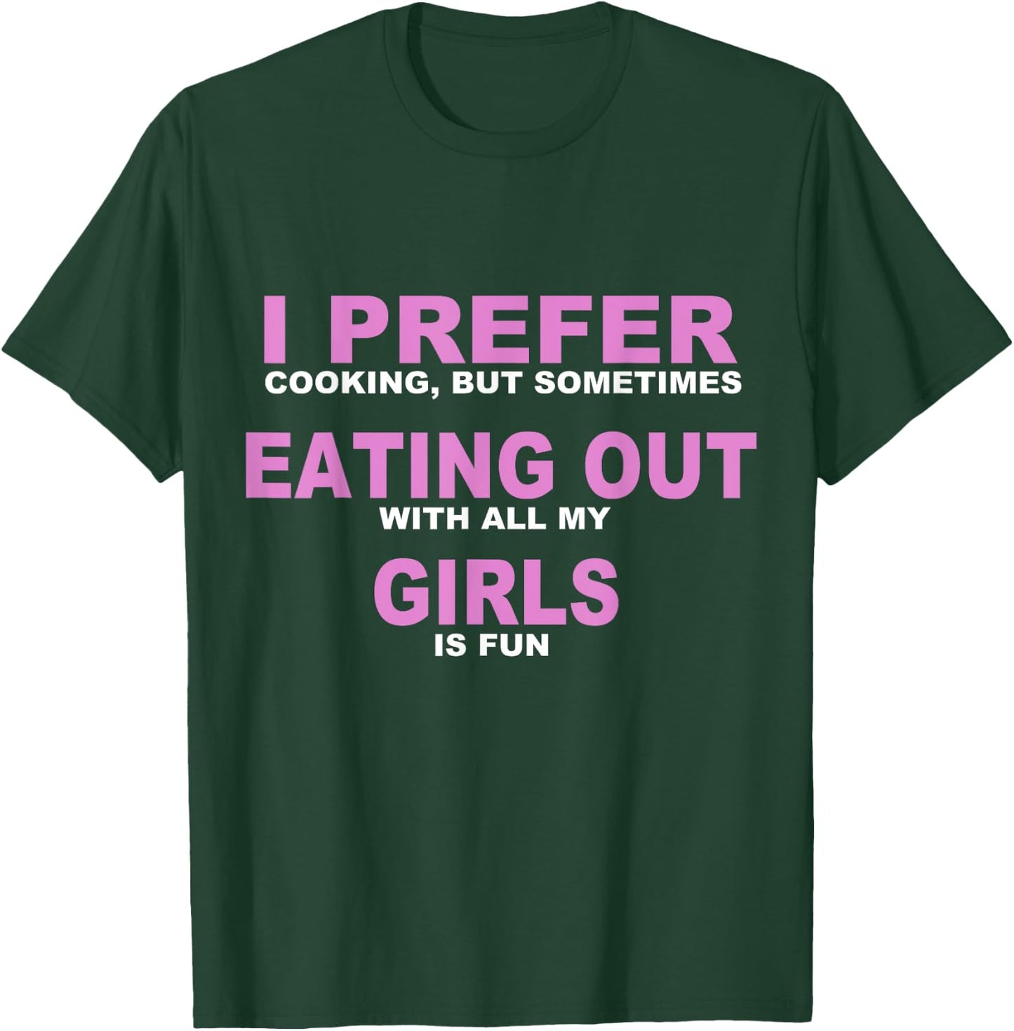 AardvarkApparel Classic Fit Black Funny Lesbian Quote T-Shirt - T-Shirt | Forest