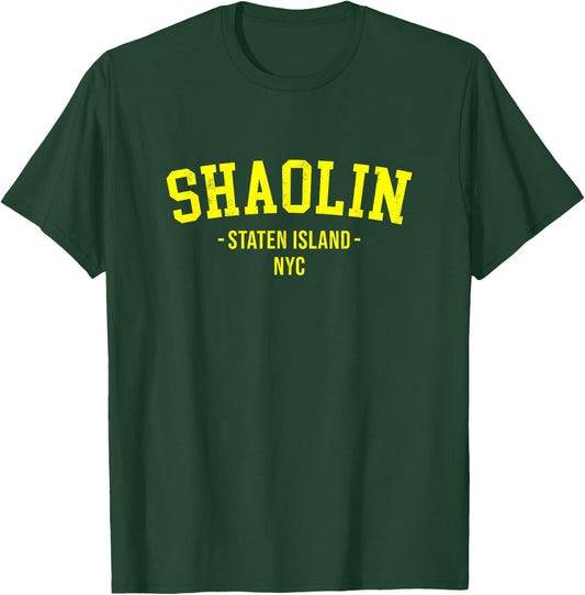 Retro 90's Hip Hop Shirt - Shaolin Staten Island NYC T-Shirt - T-Shirt | Forest
