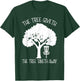 Stupid Tree Funny Disc Golf Frolf Disc Golf Basket Tree T-Shirt - T-Shirt | Forest