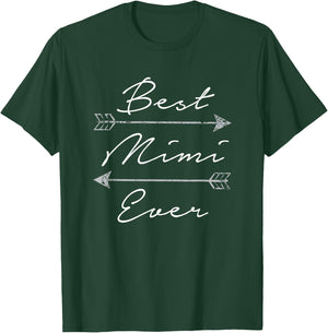 Best Mimi Ever Tribal Arrows Mother's Day Gift T-Shirt - T-Shirt | Forest