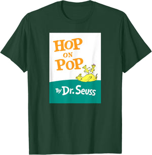 Dr. Seuss Hop On Pop Book Cover T-Shirt - T-Shirt | Forest