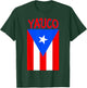 Puerto Rican | Yauco Puerto Rico Camisas Flag T-Shirt - T-Shirt | Forest