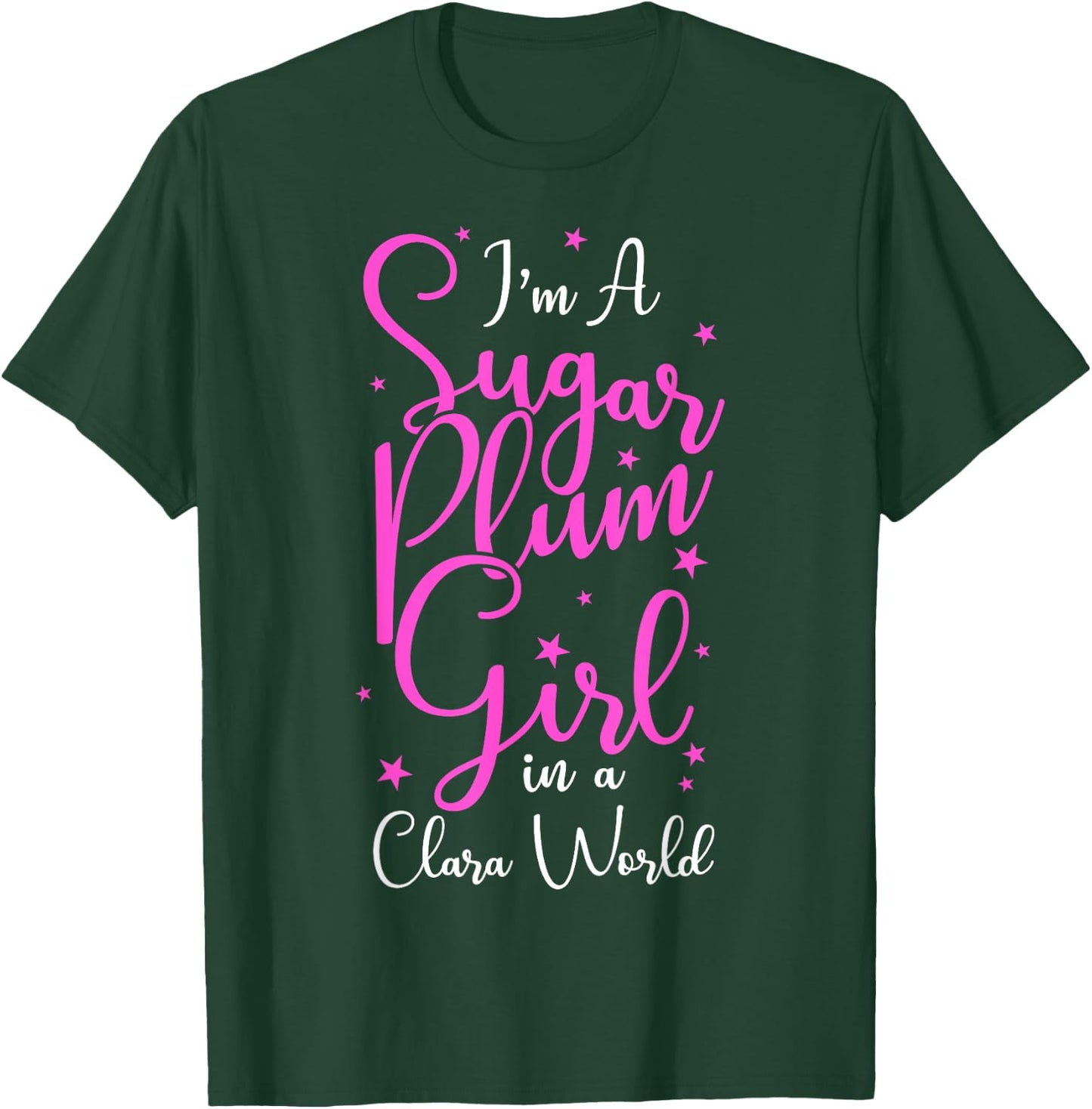 Nutcracker Sugar Plum Fairy Girl Ballet T-Shirt - T-Shirt | Forest