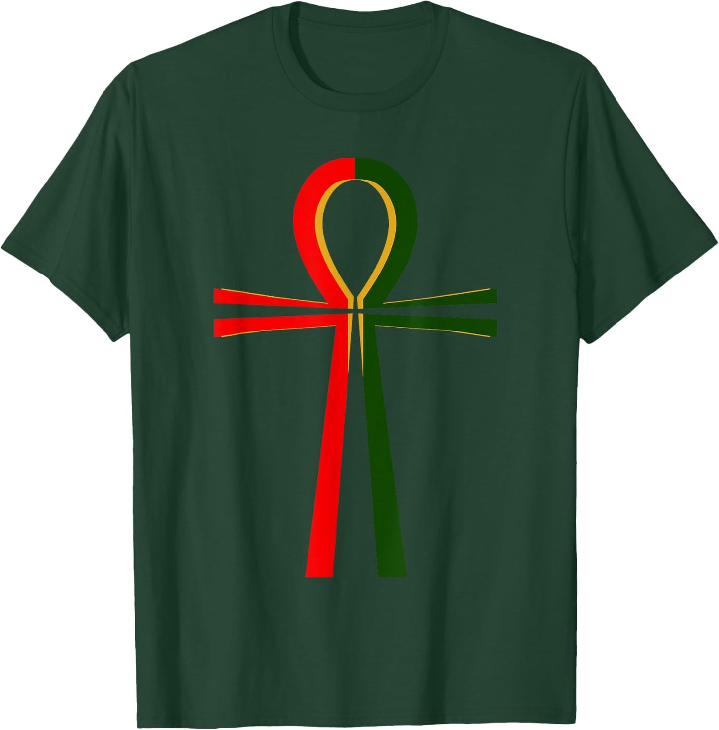 Ancient Egyptian Ankh T-Shirt - T-Shirt | Forest