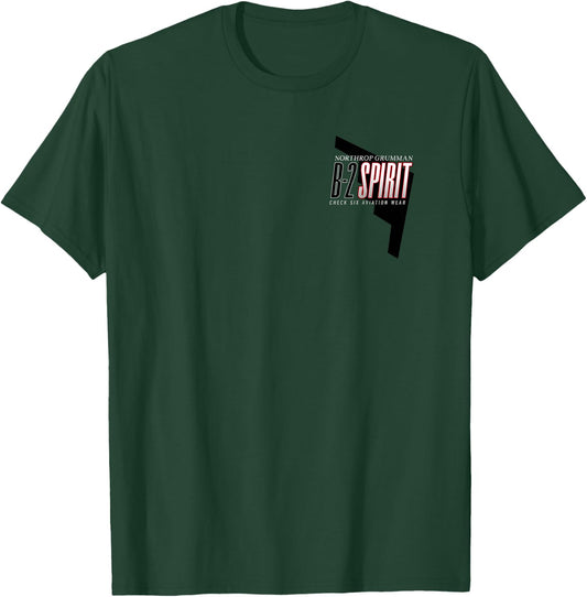B-2 Spirit Stealth Bomber Military 2 Sided T-Shirt - T-Shirt | Forest