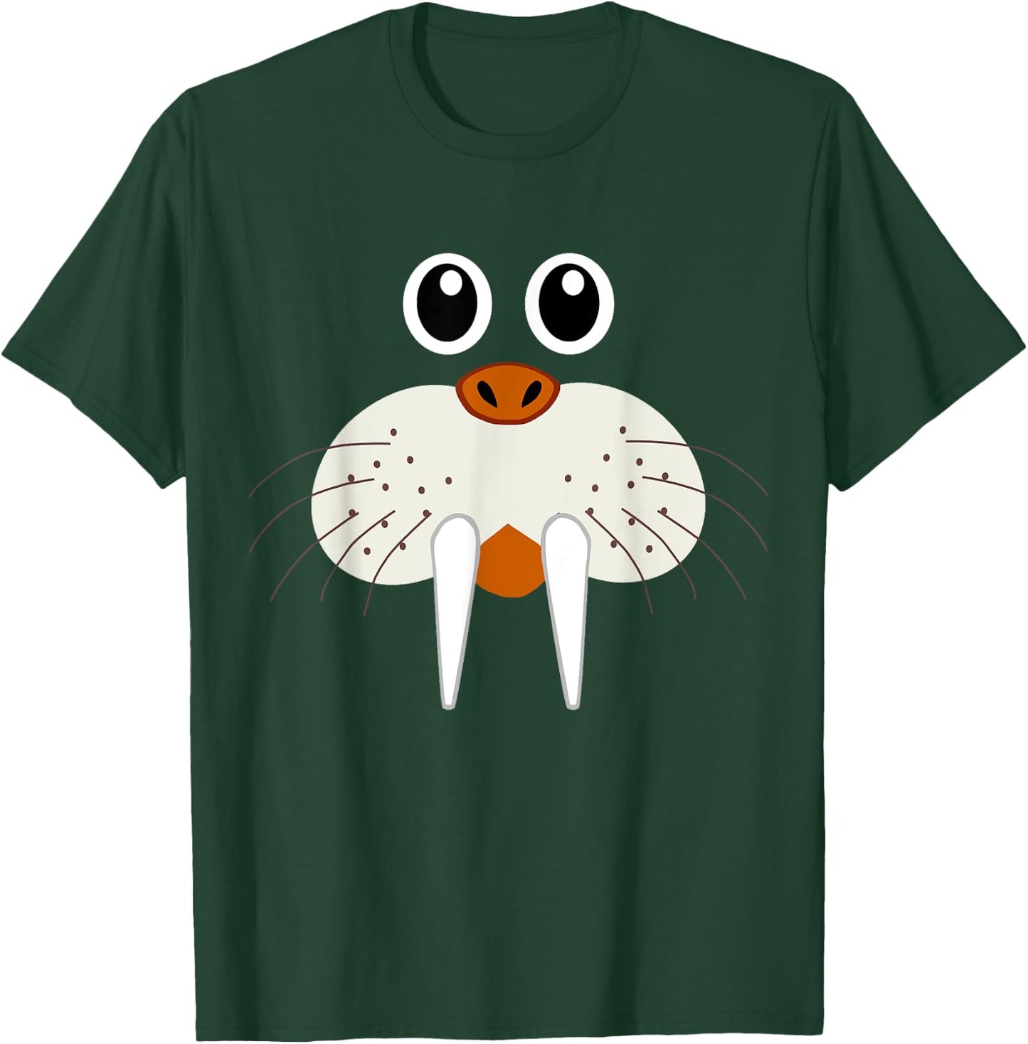 Cute Walrus Animal Costume - Funny Halloween T-Shirt - T-Shirt | Forest