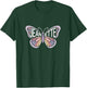 Jeanette Butterfly - Personalized Cute Name Word Art T-Shirt - T-Shirt | Forest