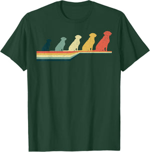 LAB , Vintage Retro Style T-Shirt - T-Shirt | Forest