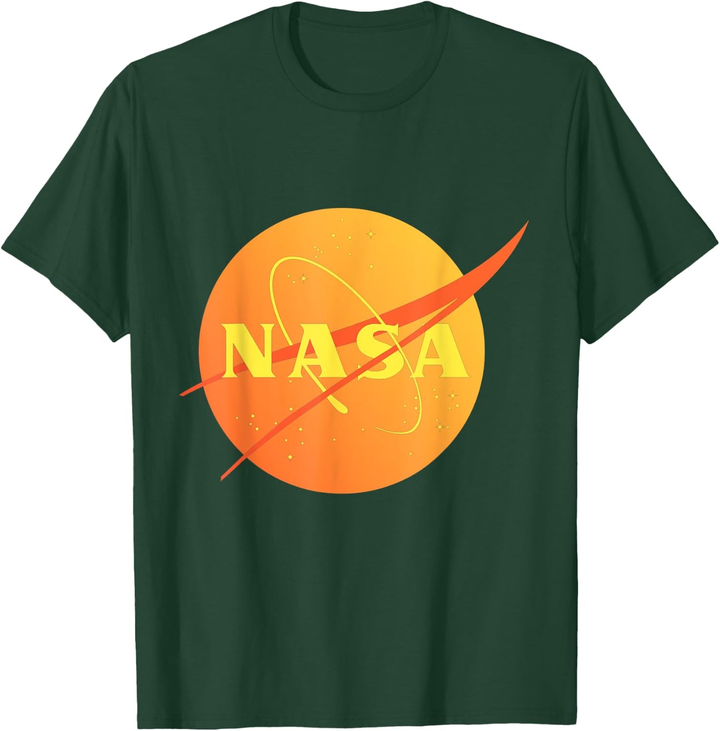 Official NASA Logo - Orange Mars T-Shirt - T-Shirt | Forest