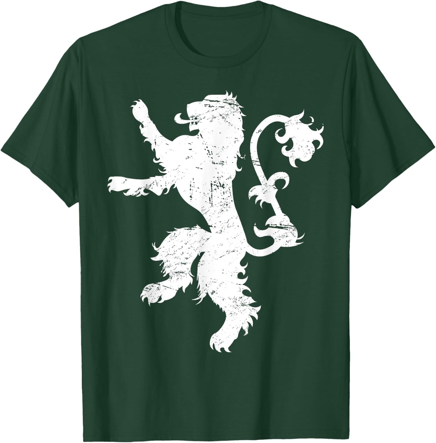 Distressed Lion Renaissance Festival T-Shirt - T-Shirt | Forest