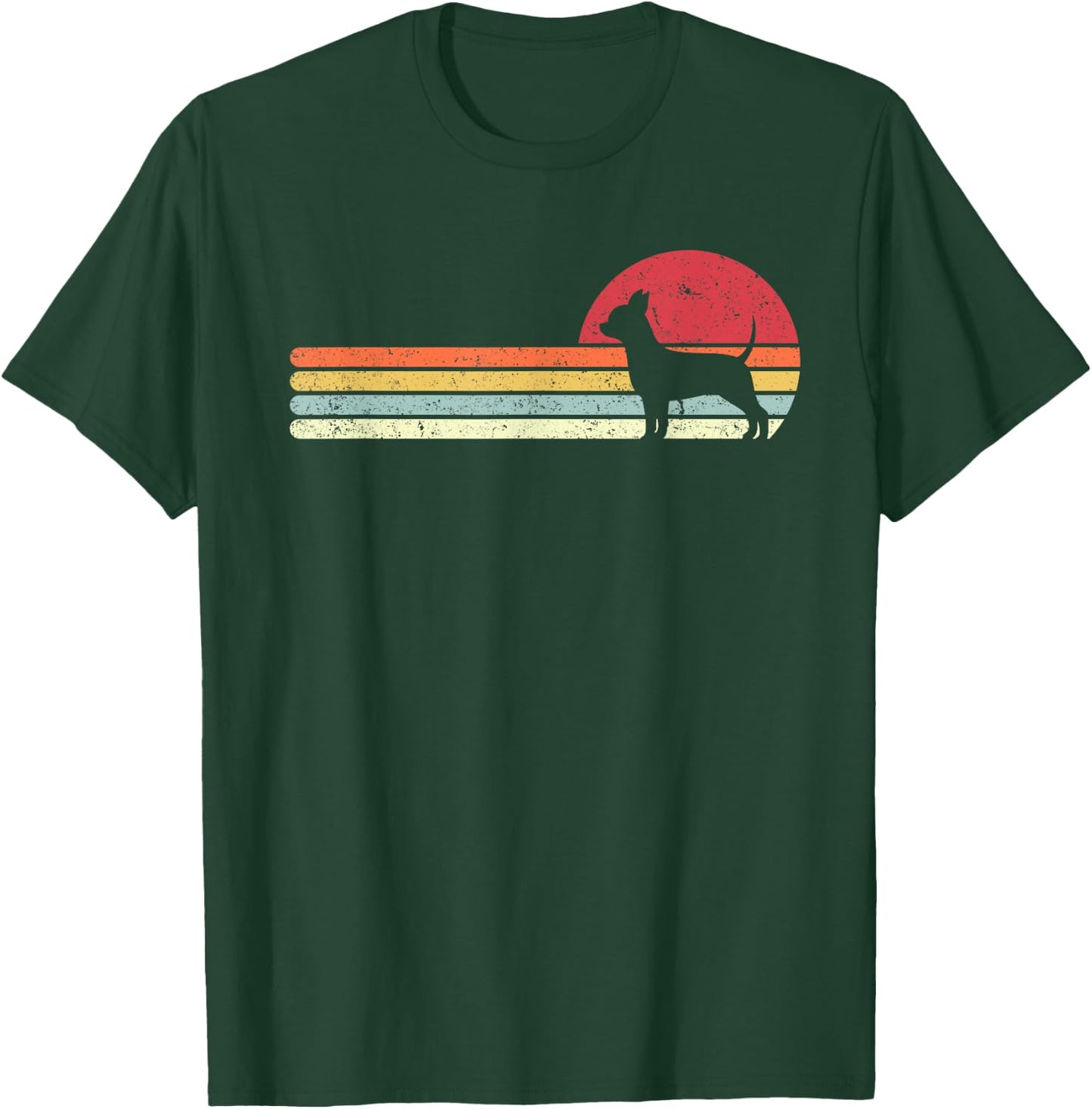 Chihuahua Shirt. Retro Style T-Shirt - T-Shirt | Forest