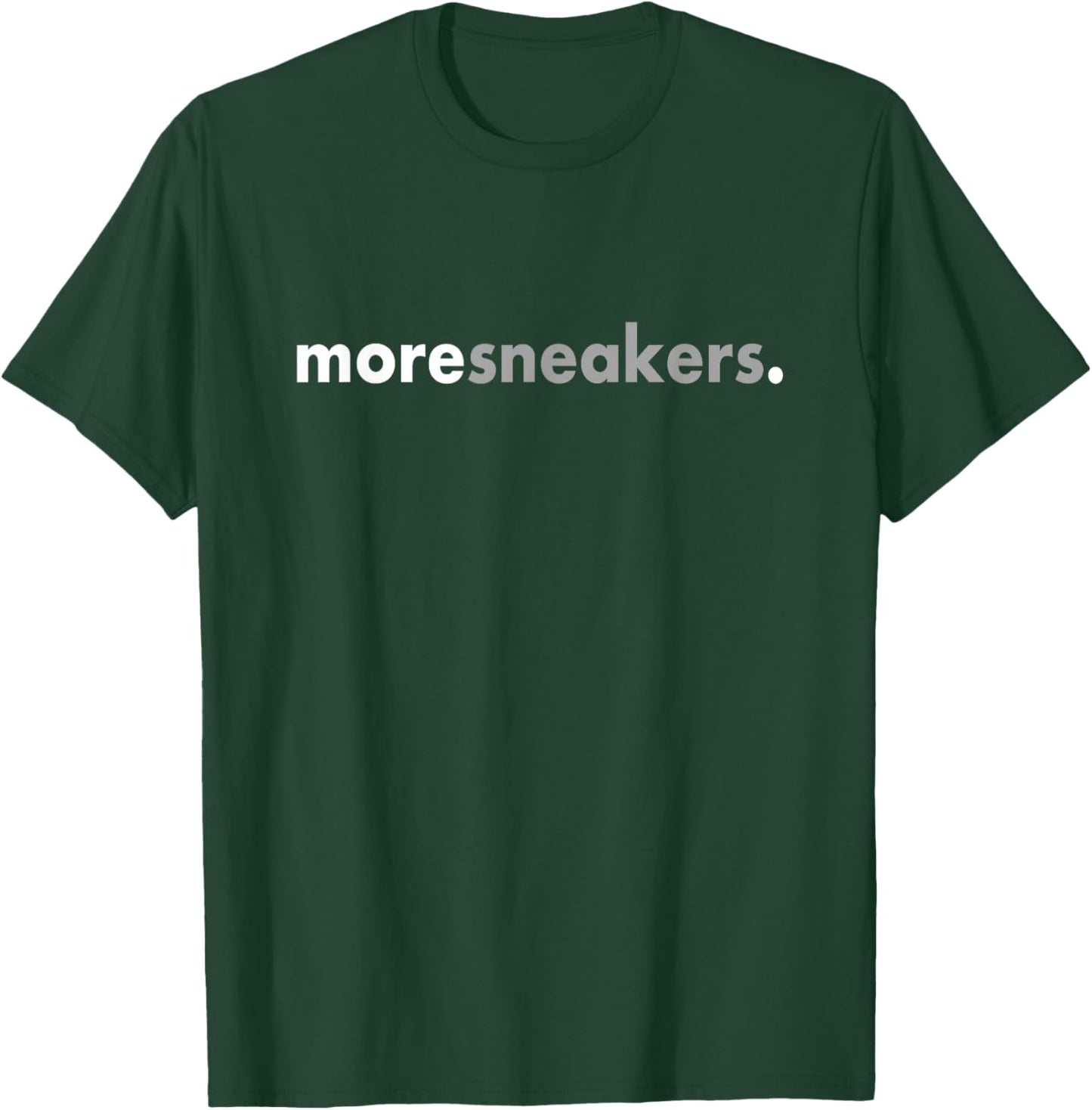 Minimalist More Sneakers Love Sneaker Head T-Shirt - T-Shirt | Forest