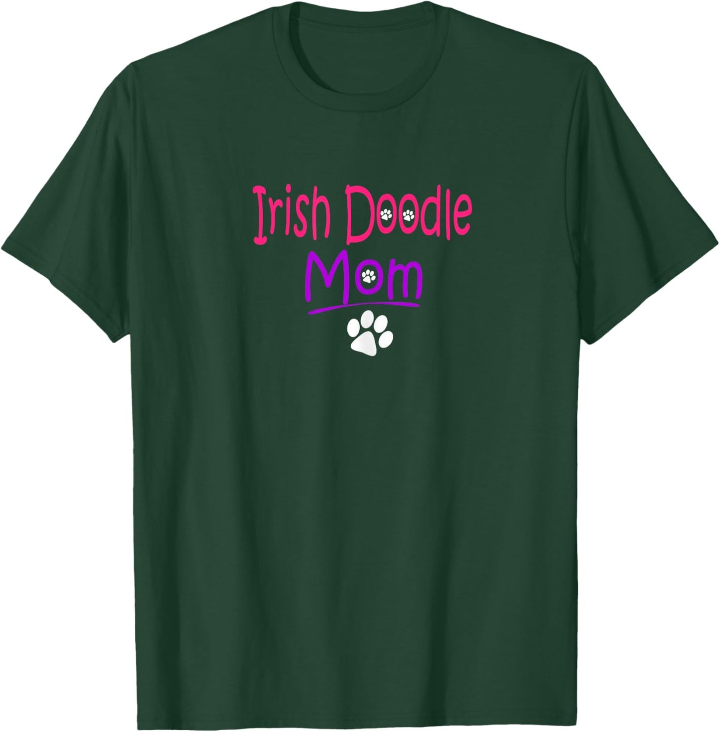 Irish Doodle Mom Shirt Doodle Lovers T-Shirt - T-Shirt | Forest