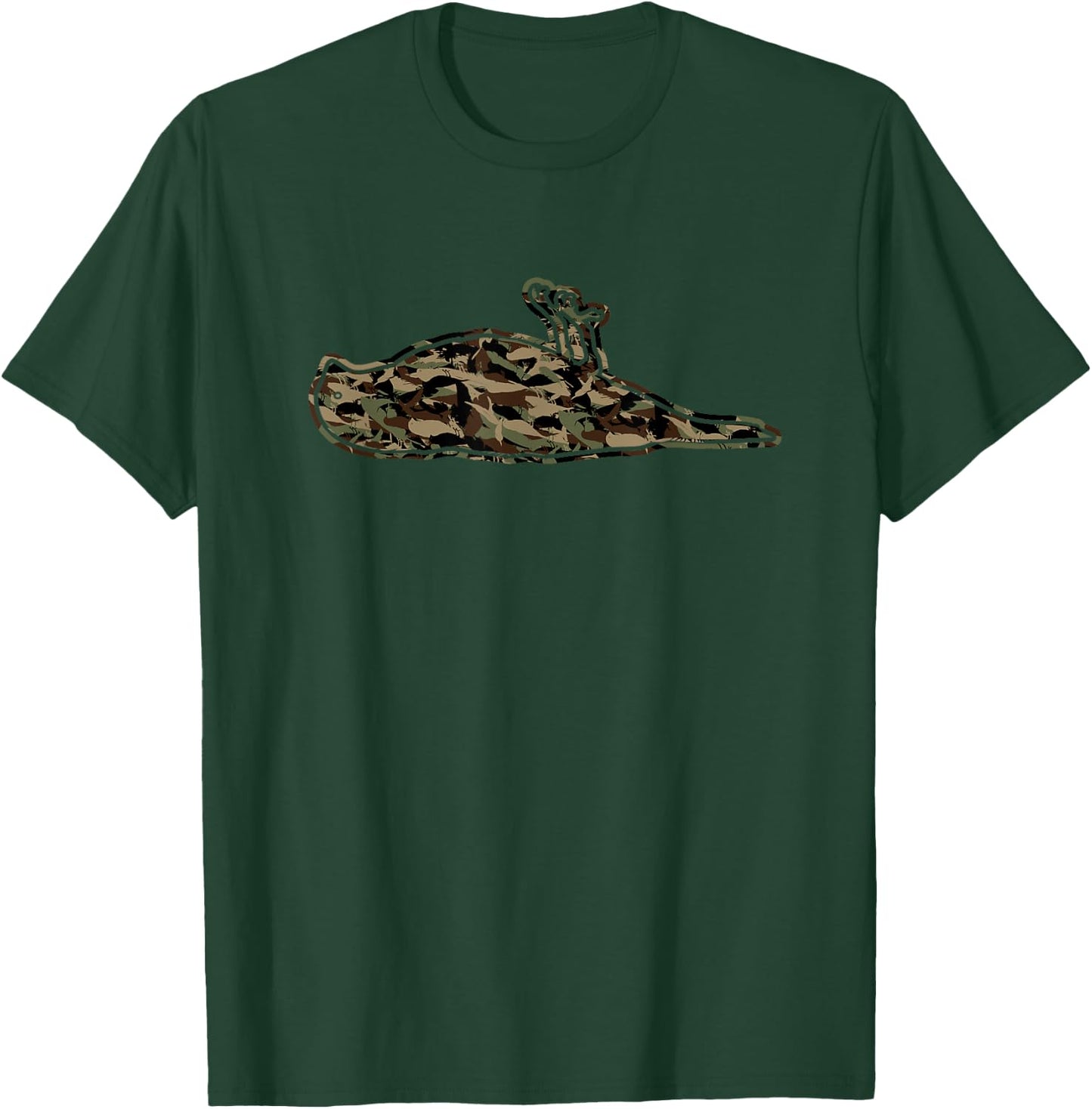 ATTICUS Camo Bird T Shirt (Original Camo Print) T-Shirt - T-Shirt | Forest