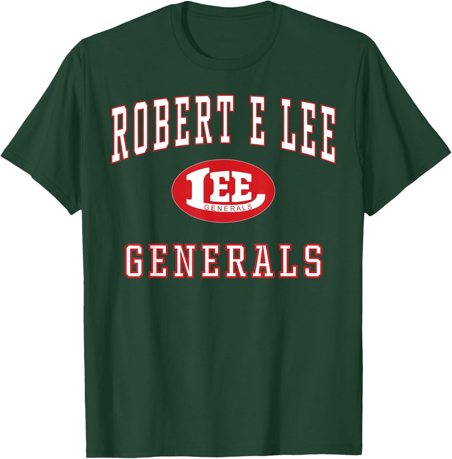 Robert E Lee High School Generals C1 T-Shirt - T-Shirt | Forest