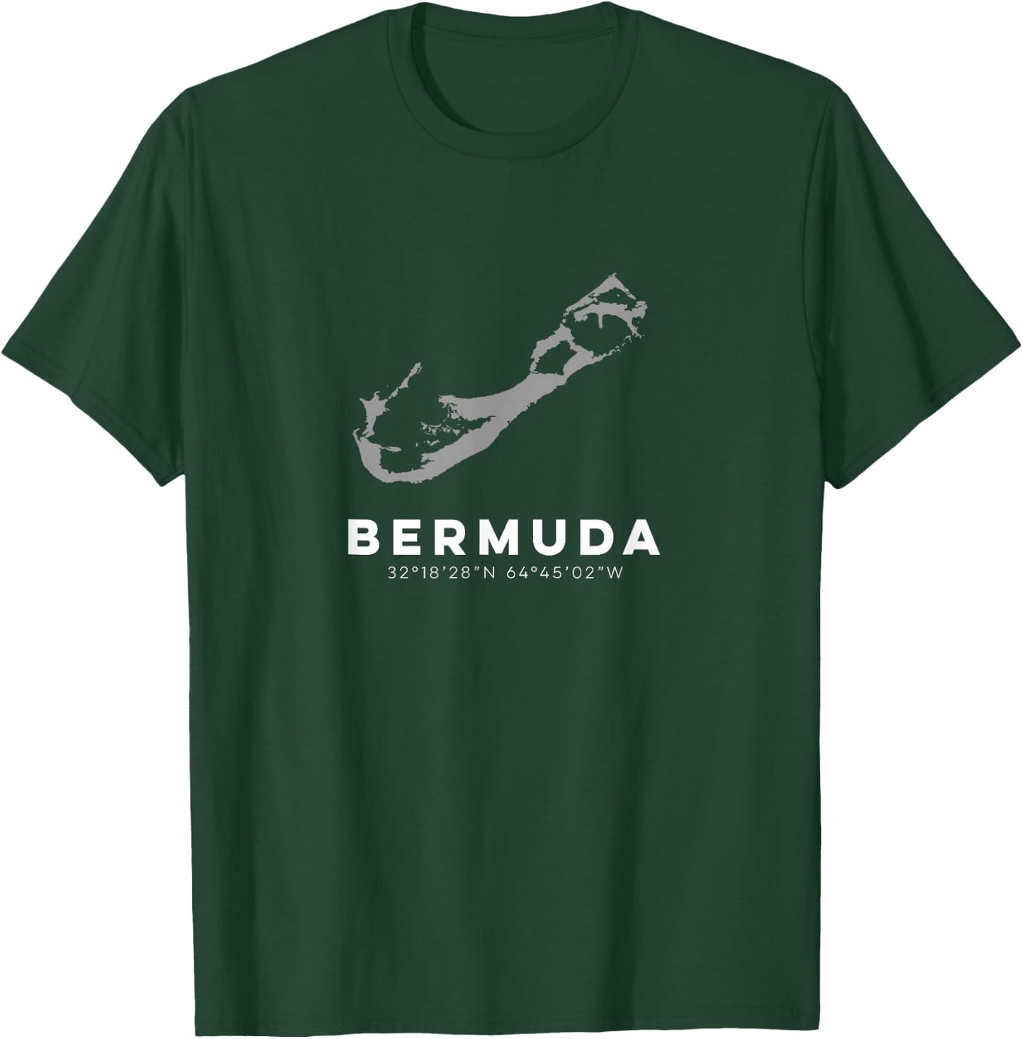 Bermuda Graphic T T-Shirt - T-Shirt | Forest