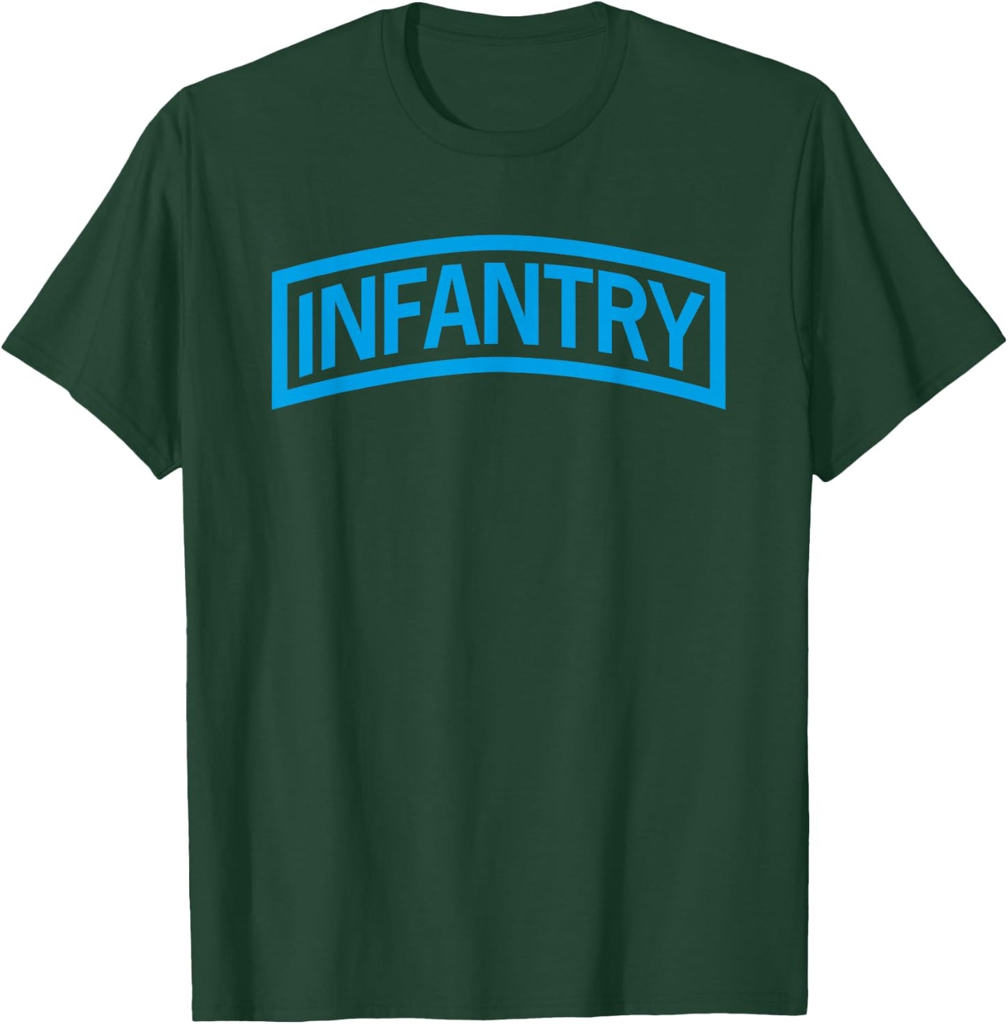 Infantry Tab - Army 11-Bravo T-Shirt - T-Shirt | Forest