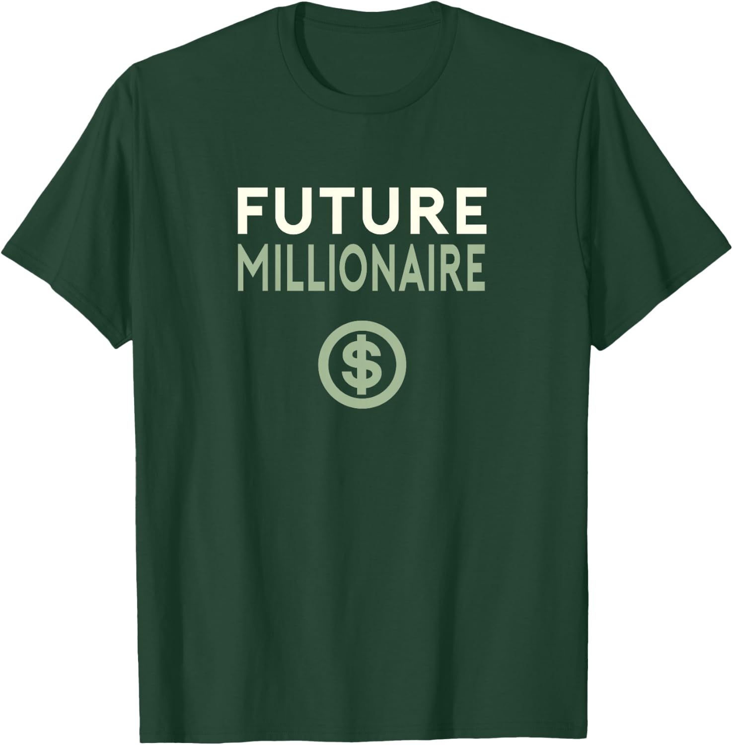 Kids Future Millionaire YOUTH T-Shirt - T-Shirt | Forest
