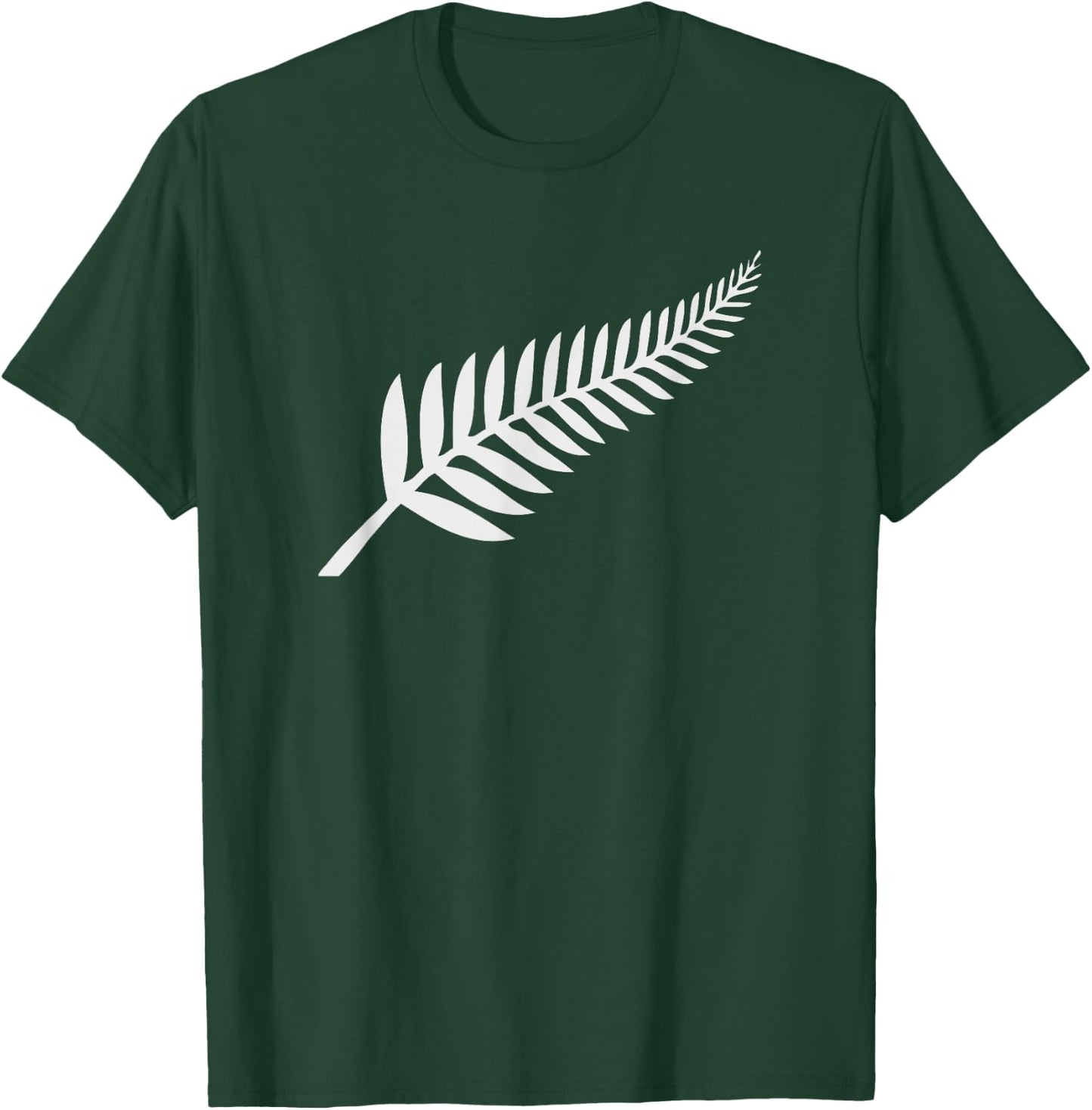 New Zealand Silver Fern Kiwi Pride T-Shirt - T-Shirt | Forest