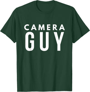 Camera Guy Nice T-Shirt - T-Shirt | Forest