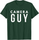 Camera Guy Nice T-Shirt - T-Shirt | Forest