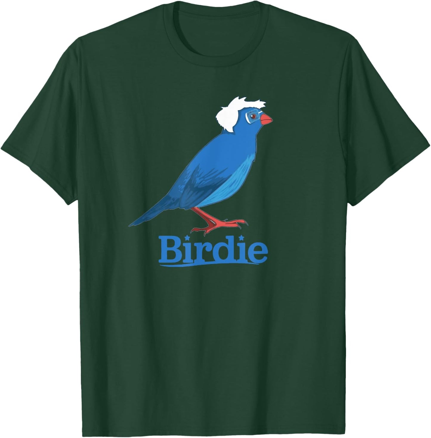 Bernie Sanders Bird Shirt| Cute Birdie Sanders For President T-Shirt - T-Shirt | Forest