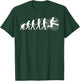 Guitar Music Evolution Funny Musician Fun T-Shirt - T-Shirt | Forest