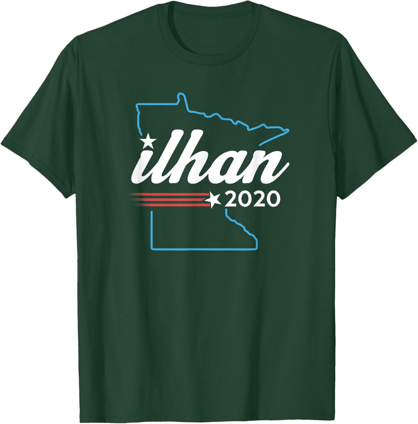 Ilhan Omar 2020 for Minnesota MN 5 T-Shirt - T-Shirt | Forest
