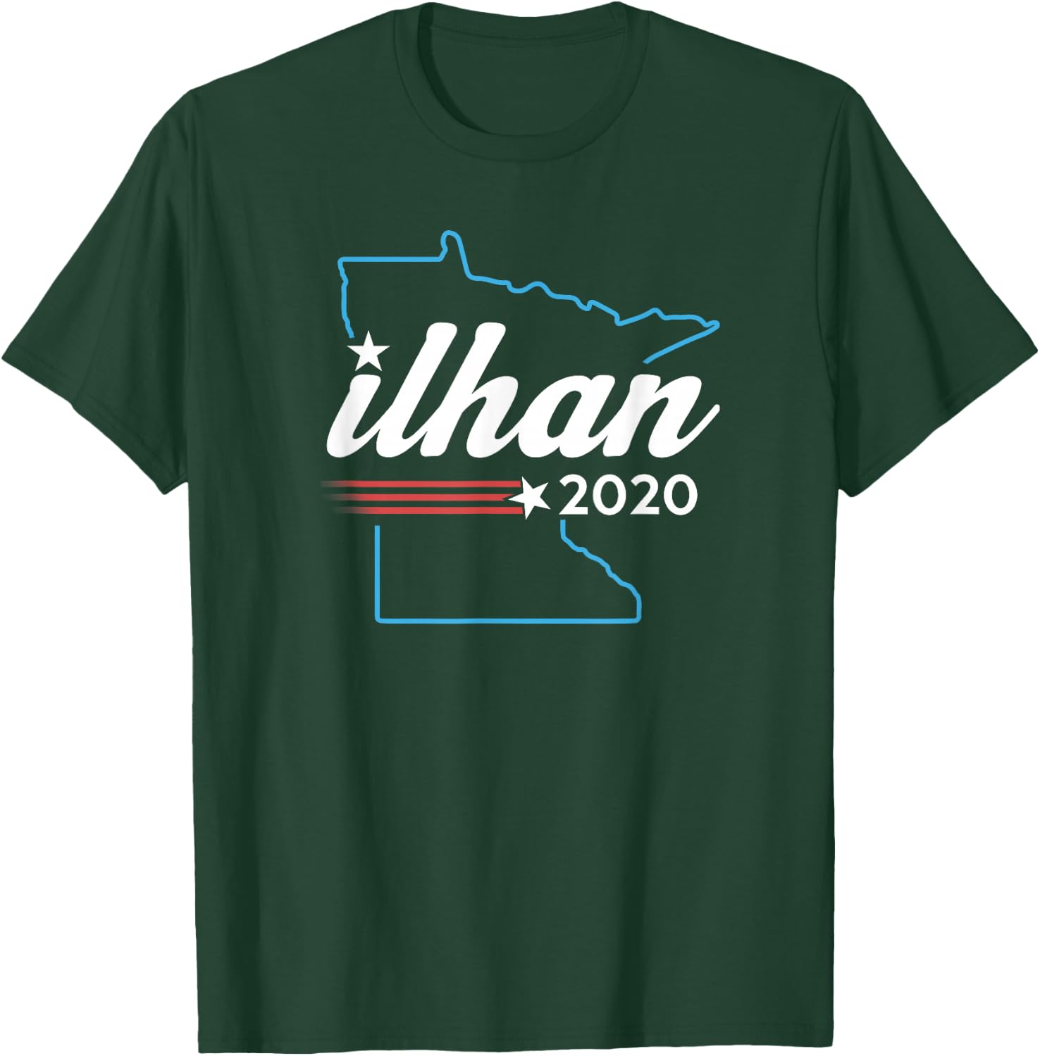 Ilhan Omar 2020 for Minnesota MN 5 T-Shirt - T-Shirt | Forest