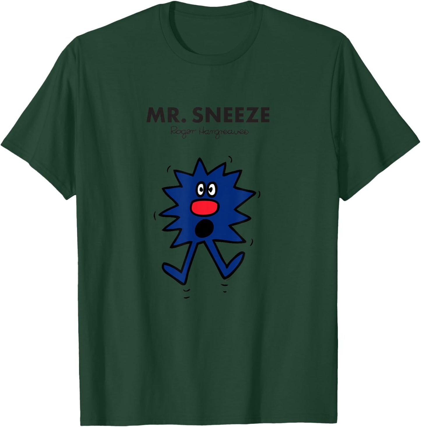 Mr. Men Mr. Sneeze T-Shirt - T-Shirt | Forest