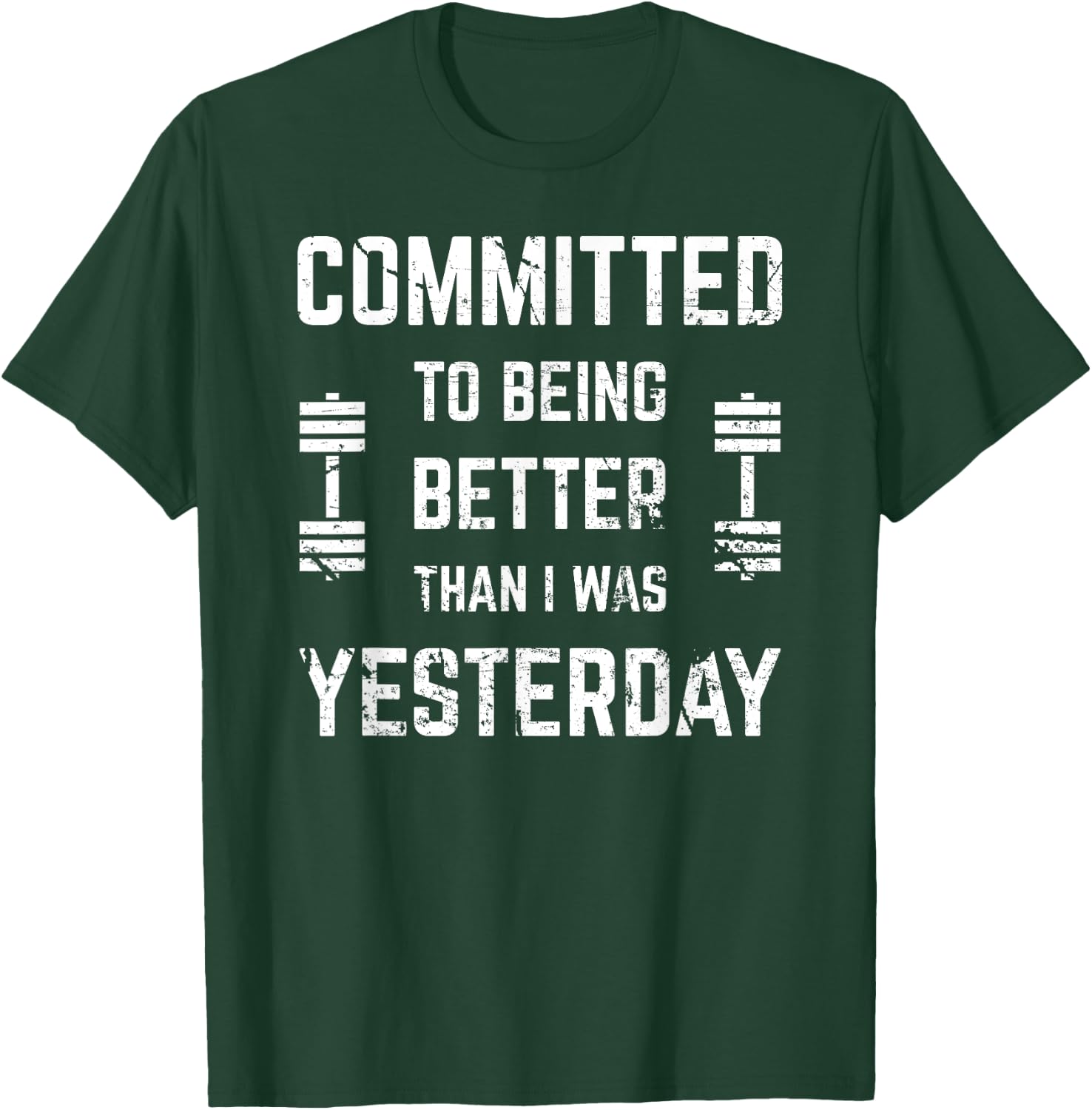 Fitness Motivation & Women With Saying Gym Workout T-Shirt - T-Shirt | Forest