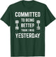 Fitness Motivation & Women With Saying Gym Workout T-Shirt - T-Shirt | Forest