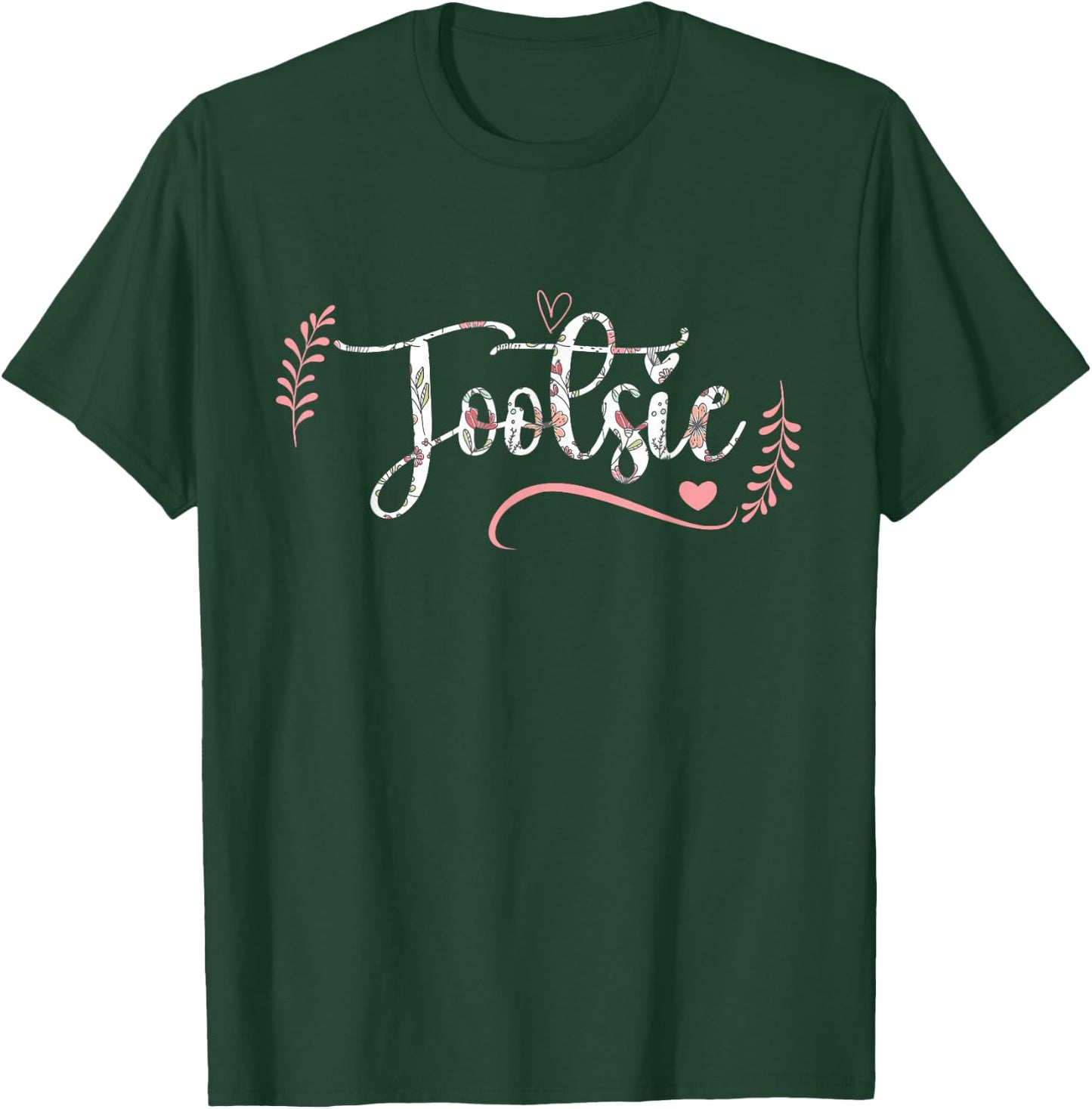 Tootsie Floral Grandma Christmas Mother's Day Grandparents T-Shirt - T-Shirt | Forest
