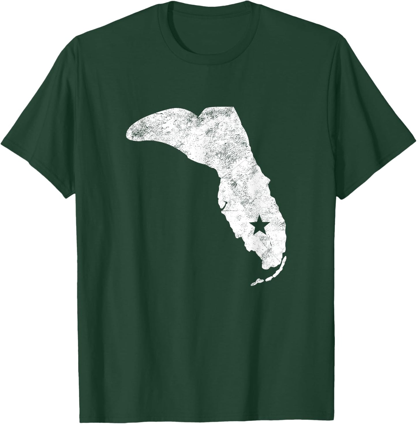 Florida Cowboy Boot Ranch Cowgirl Rodeo Gift Floridian T-Shirt - T-Shirt | Forest