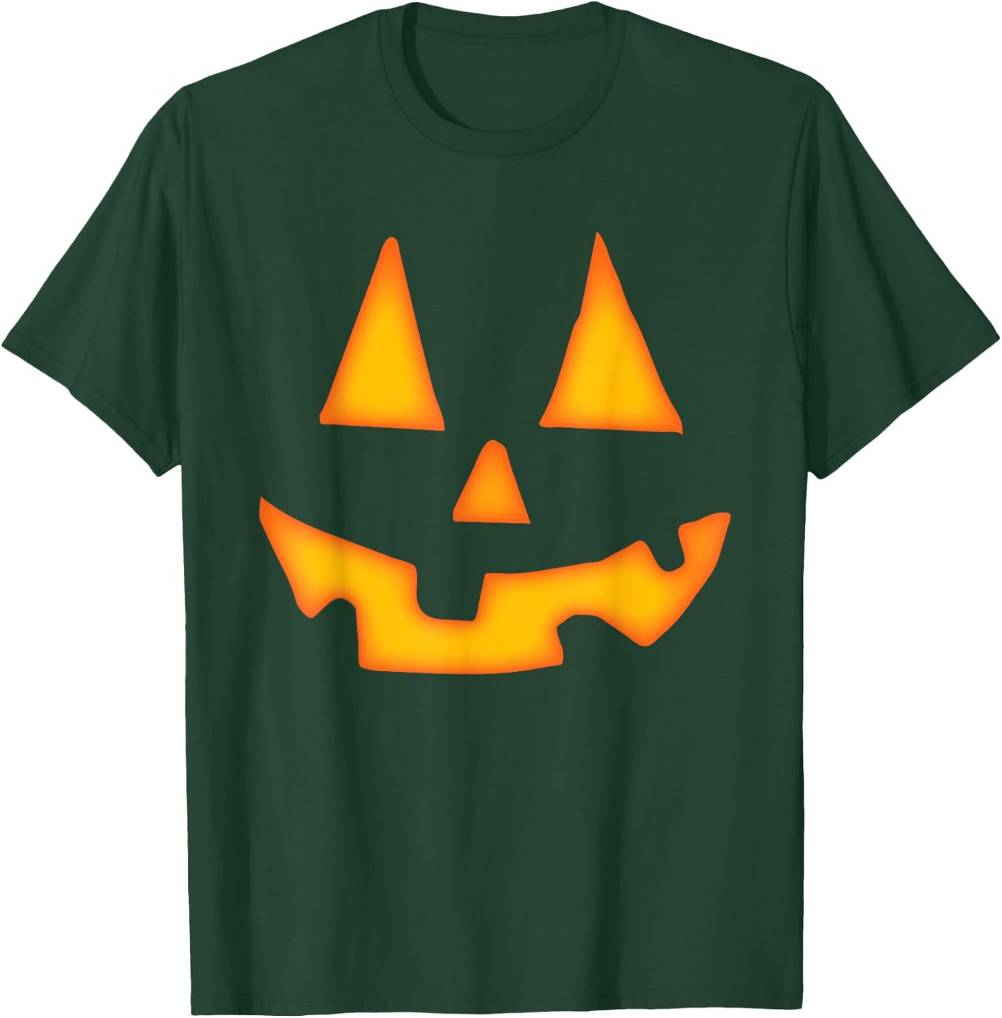 Pumpkin Halloween Women Jack O Lantern Face T-Shirt - T-Shirt | Forest