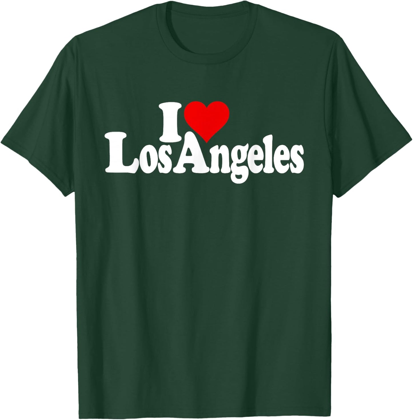 I Love Heart Los Angeles La T-Shirt - T-Shirt | Forest