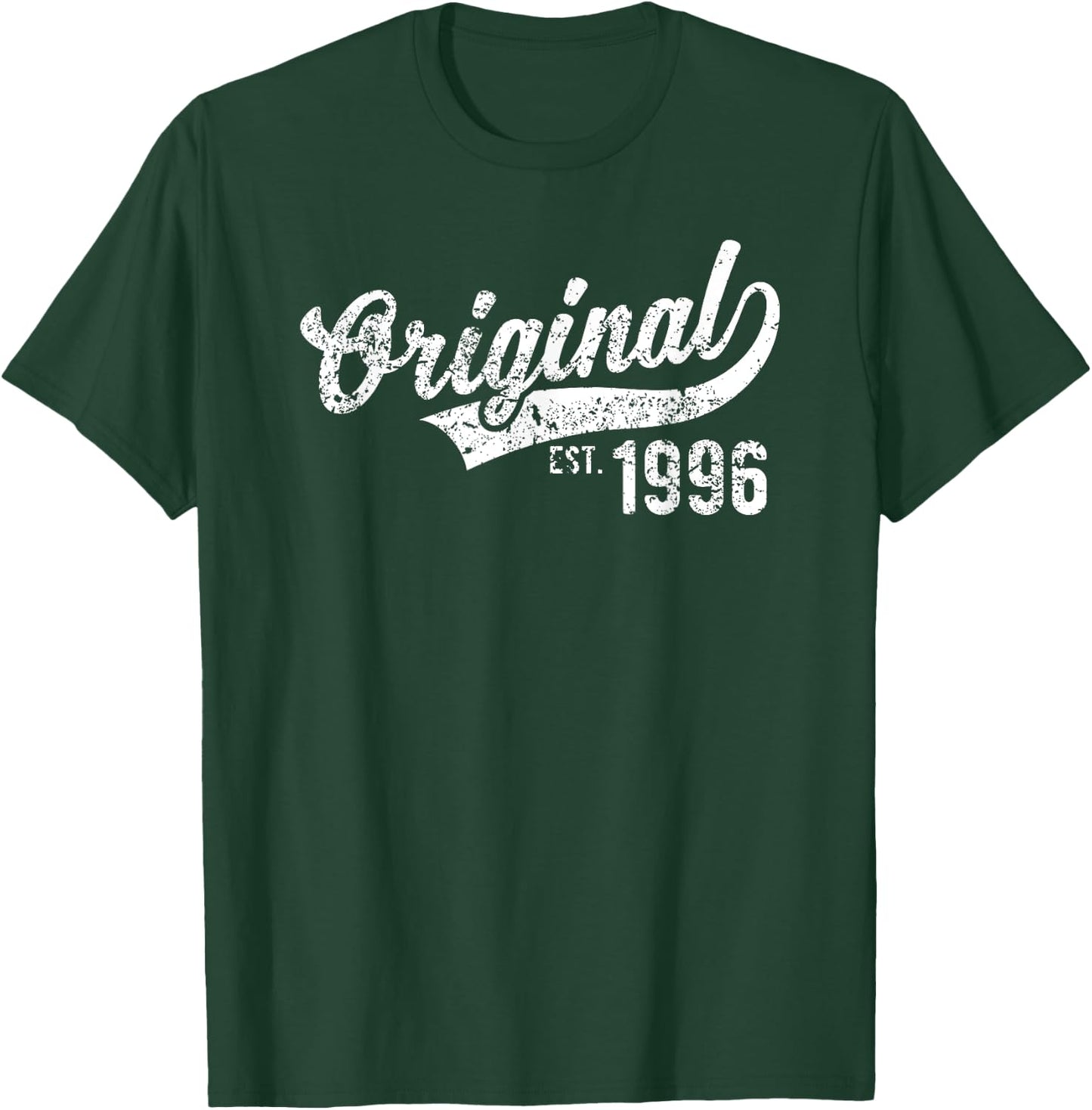 Original Est. 1996 Vintage Birthday Gift T-Shirt - T-Shirt | Forest