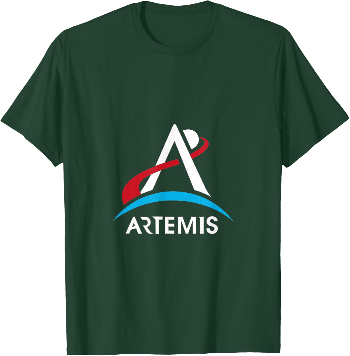 Official NASA Artemis Program White Logo T-Shirt - T-Shirt | Forest