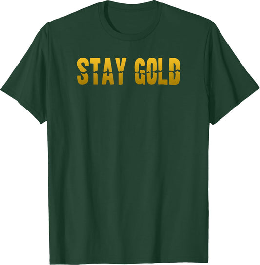 Stay Gold, Classic 80s T-Shirt - T-Shirt | Forest